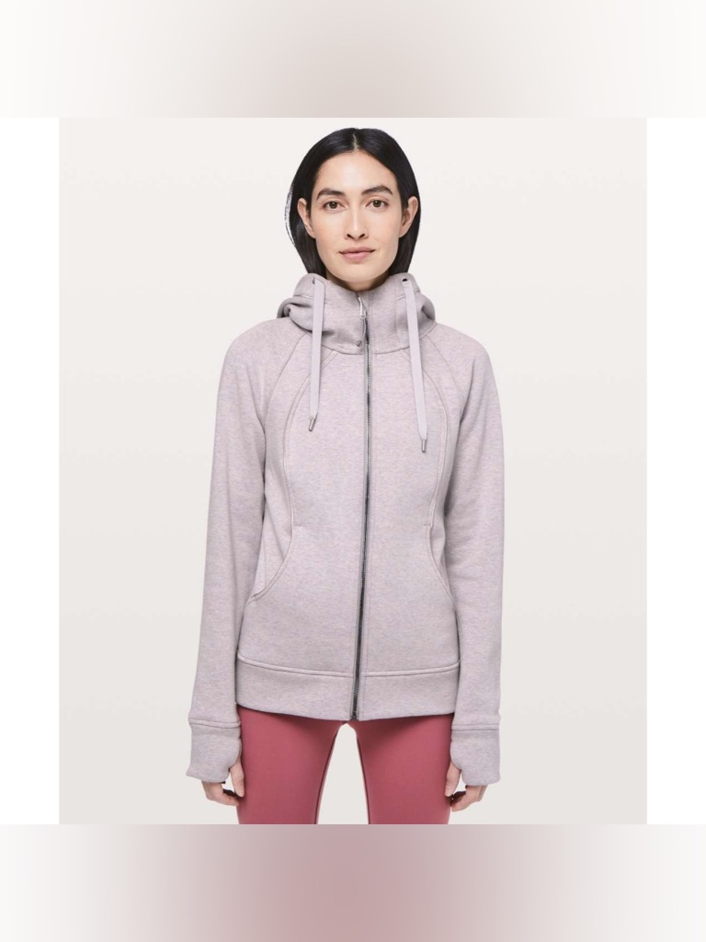 Lululemon Scuba Hoodie *Plush
Heathered Iced Iris / Dark Chrome💜🤍🩶
